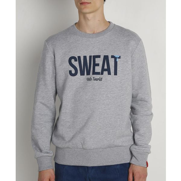 ANTWRP Sweat Sweater Grey Chine S