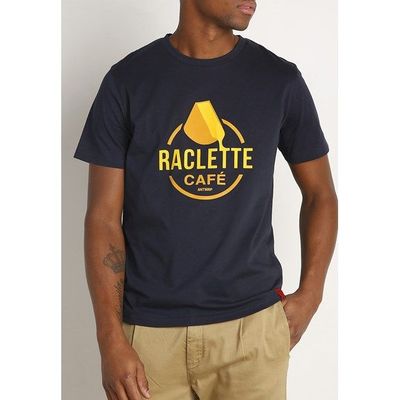 Raclette Café Tee INK BLUE S 