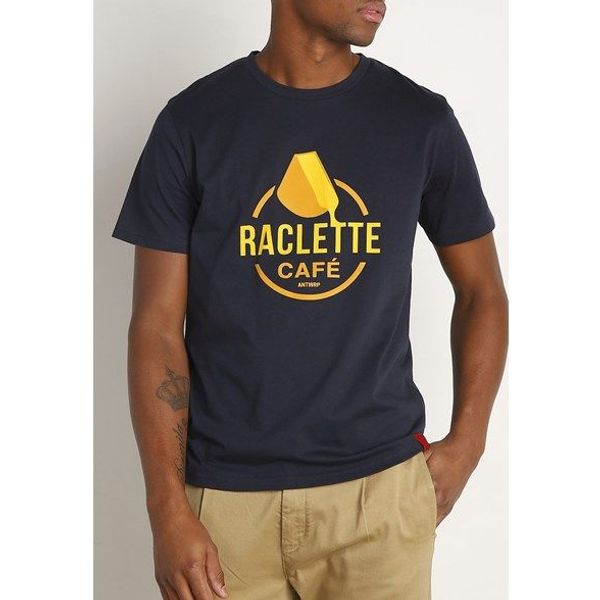 ANTWRP Raclette Café Tee INK BLUE L