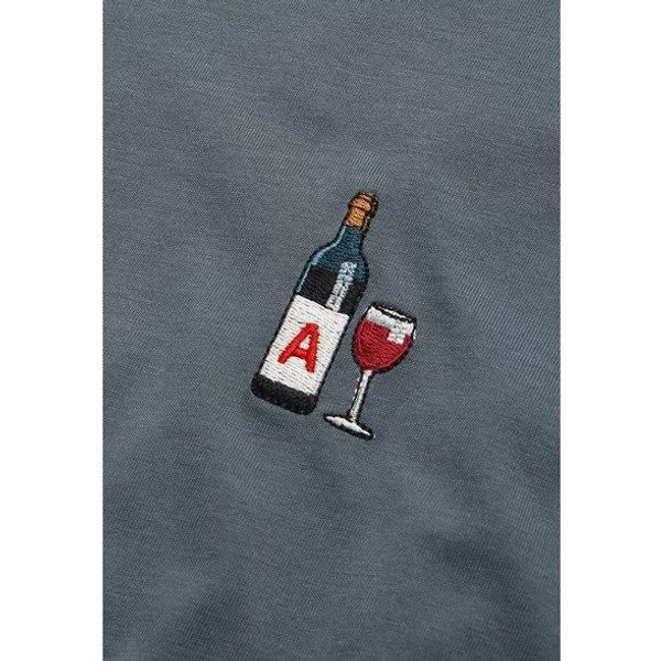 ANTWRP Winebottle Tee NORTHSEA BLUE XL