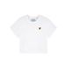 Lyle&Scott Cropped T-Shirt Wit 6 XS