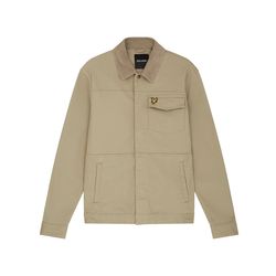 Lyle&Scott Cord Collar Trucker Khaki Smoke M 