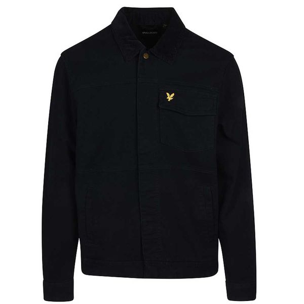 Lyle&Scott Cord Collar Trucker Dark Navy L