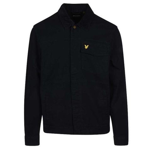 Cord Collar Trucker Dark Navy XL  Lyle&Scott