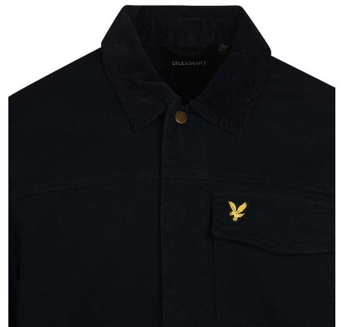 Cord Collar Trucker Dark Navy XL  Lyle&Scott