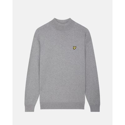 Coltrui van merinowol Mid Grey Marl S  Lyle&Scott