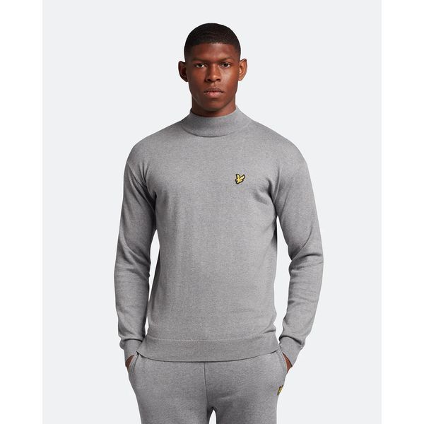 Lyle&Scott Coltrui van merinowol Mid Grey Marl S