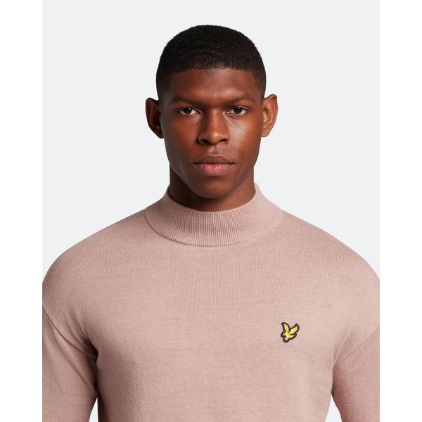 Lyle&Scott Coltrui van merinowol Mauve Dusk S