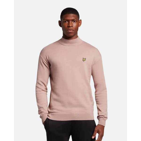 Lyle&Scott Coltrui van merinowol Mauve Dusk S