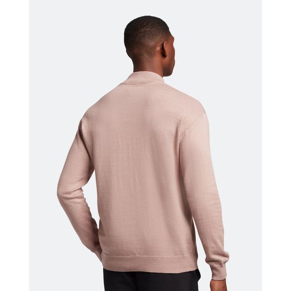 Lyle&Scott Coltrui van merinowol Mauve Dusk M