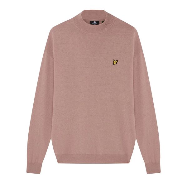 Lyle&Scott Coltrui van merinowol Mauve Dusk XL