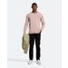 Lyle&Scott Crew Neck Cotton Merino Trui Mauve Dusk S