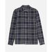 Lyle&Scott Fleece Overhemd Dark Navy Check S