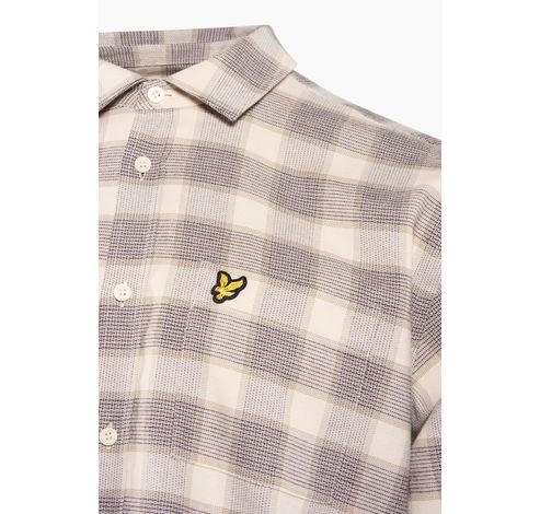 Check Overhemd Taupe XL  Lyle&Scott