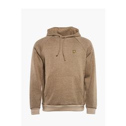 Lyle&Scott End On End Oversized Hoodie Khaki Smoke/Sediment S