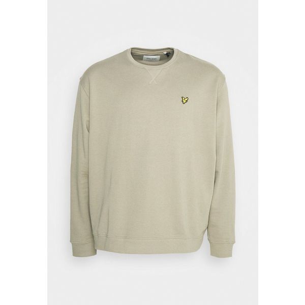 Lyle&Scott Sweatshirt met ronde hals Khaki Smoke S