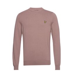 Lyle&Scott Cotton Crew Neck Jumper Hutton Pink S