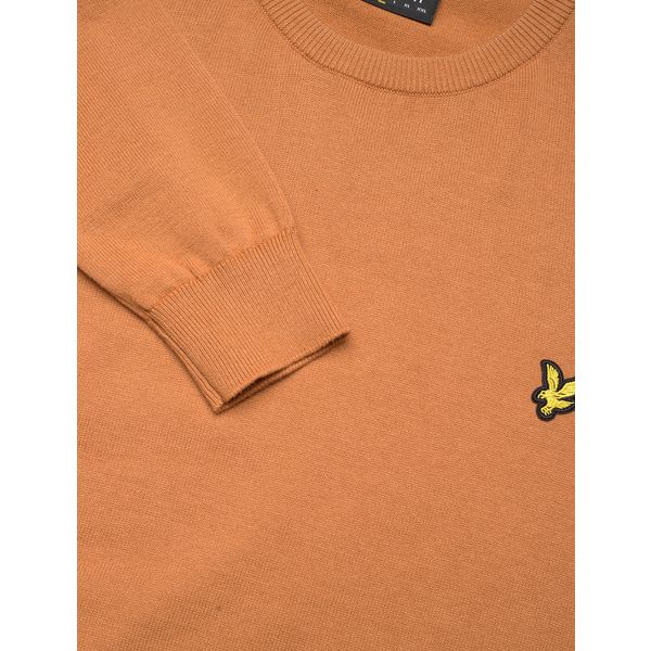 Lyle&Scott Cotton Crew Neck Jumper Saltburn S