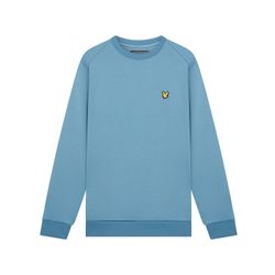 Lyle&Scott Sportieve fleecetrui met ronde hals Nebula S