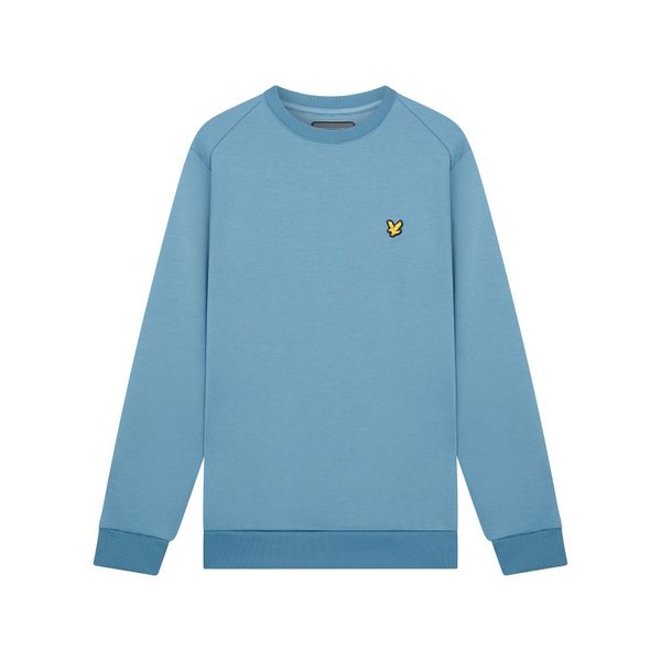 Lyle&Scott Sportieve fleecetrui met ronde hals Nebula S