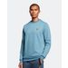 Lyle&Scott Sportieve fleecetrui met ronde hals Nebula S