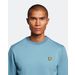 Lyle&Scott Sportieve fleecetrui met ronde hals Nebula S