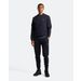 Lyle&Scott Sportieve fleecetrui met ronde hals Dark Navy S