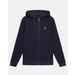 Lyle&Scott Sportieve fleece hoodie met volledige ritssluiting Dark Navy S