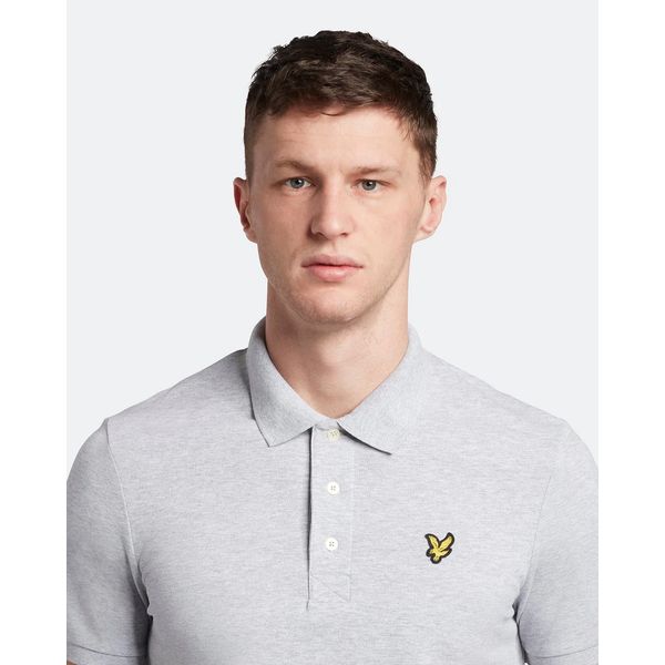 Lyle&Scott Effen poloshirt Light Grey Marl S