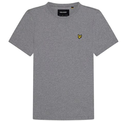 Effen T-shirt Mid Grey Marl L  Lyle&Scott