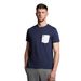 Lyle&Scott Contrast Pocket T-Shirt Navy/White S