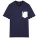 Lyle&Scott Contrast Pocket T-Shirt Navy/White S