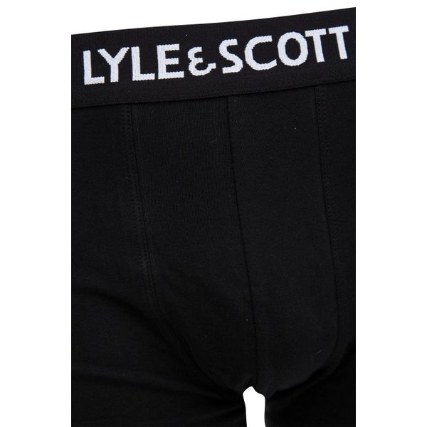 Lyle&Scott Barclay 3 pack Boxershorts Zwart S