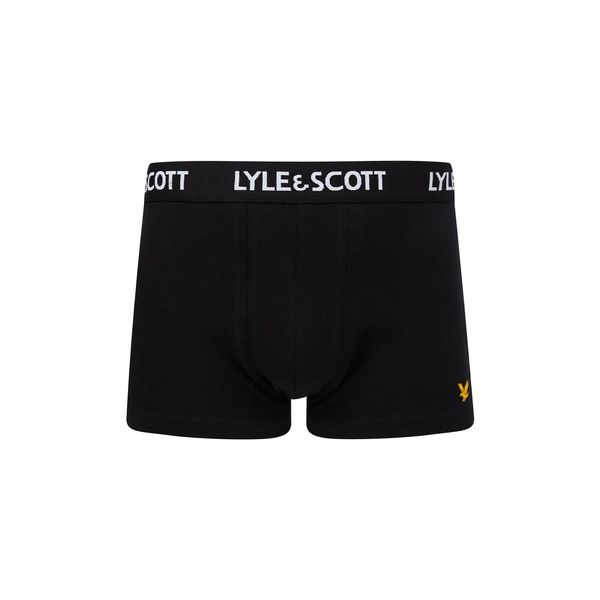 Lyle&Scott Barclay 3 pack Boxershorts Black/Grey Marl/Bright White S