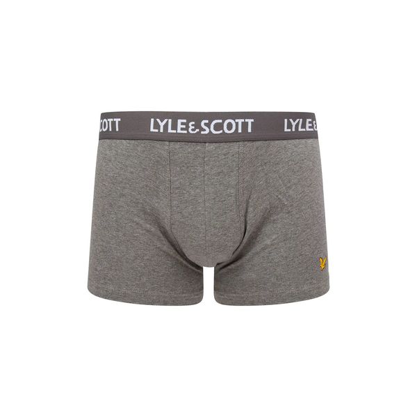 Lyle&Scott Barclay 3 pack Boxershorts Black/Grey Marl/Bright White S