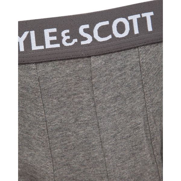 Lyle&Scott Barclay 3 pack Boxershorts Black/Grey Marl/Bright White S