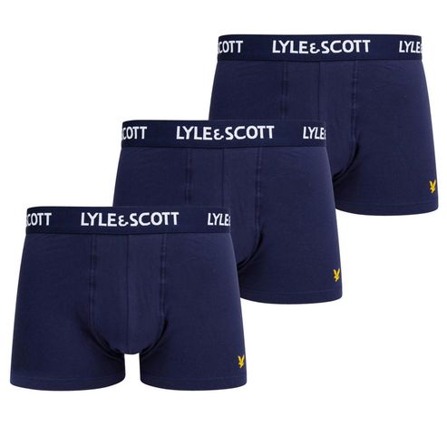 Barclay Boxershort 3pack 158 Peacoat L  Lyle&Scott