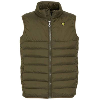 Junior Lichtgewicht Bodywarmer Dark Olive 8/9Y  Lyle&Scott