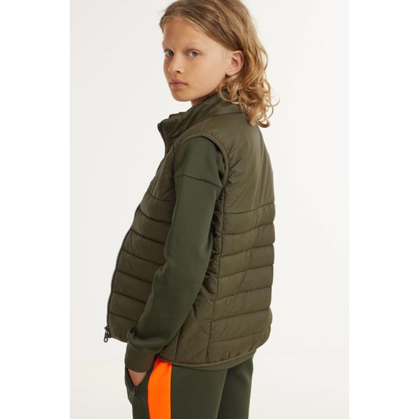 Lyle&Scott Junior Lichtgewicht Bodywarmer Dark Olive 8/9Y