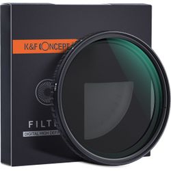 K&F Concept Variabel ND Filter ND8-128 Nano X 52mm 