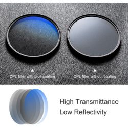 K&F Concept CPL Filter w/ Multi Layer Coating 77mm 