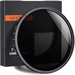 K&F Concept Variabel ND Filter ND2/400 62mm 