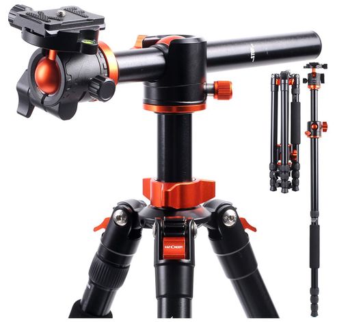 Tripod SA254T2 185cm Monopod And Tiltable Arm  K&F Concept