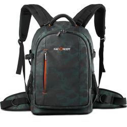 K&F Concept Backpack KF13.119 Large 31x24x46cm Black/Green 