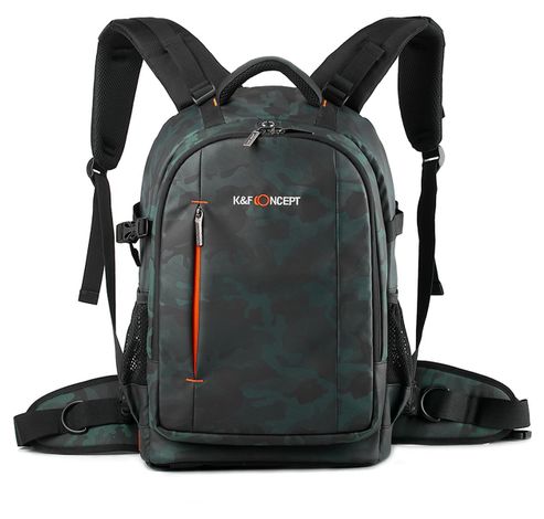 Backpack KF13.119 Large 31x24x46cm Black/Green  K&F Concept