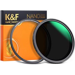 K&F Concept Variabel ND Filter ND8-128 Nano X Magnetic 82mm 