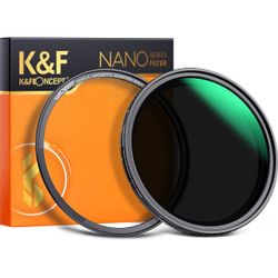 K&F Concept Variabel ND Filter ND8/128 Nano X Magnetic 67mm 