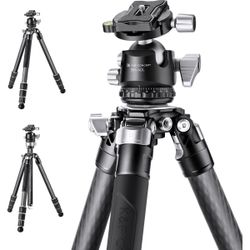 K&F Concept Heavy Duty Tripod X284C2 Carbon 157cm 