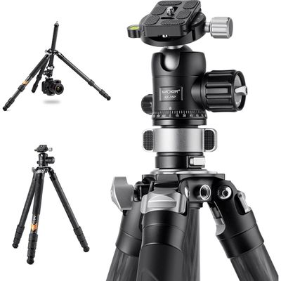 Heavy Duty Tripod X324C4 Carbon 170cm  K&F Concept