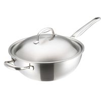 High Dome Wok RVS Multiply 28cm 